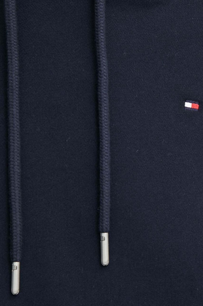 Tommy Hilfiger pamut melegítőfelső WW0WW41245 sötétkék