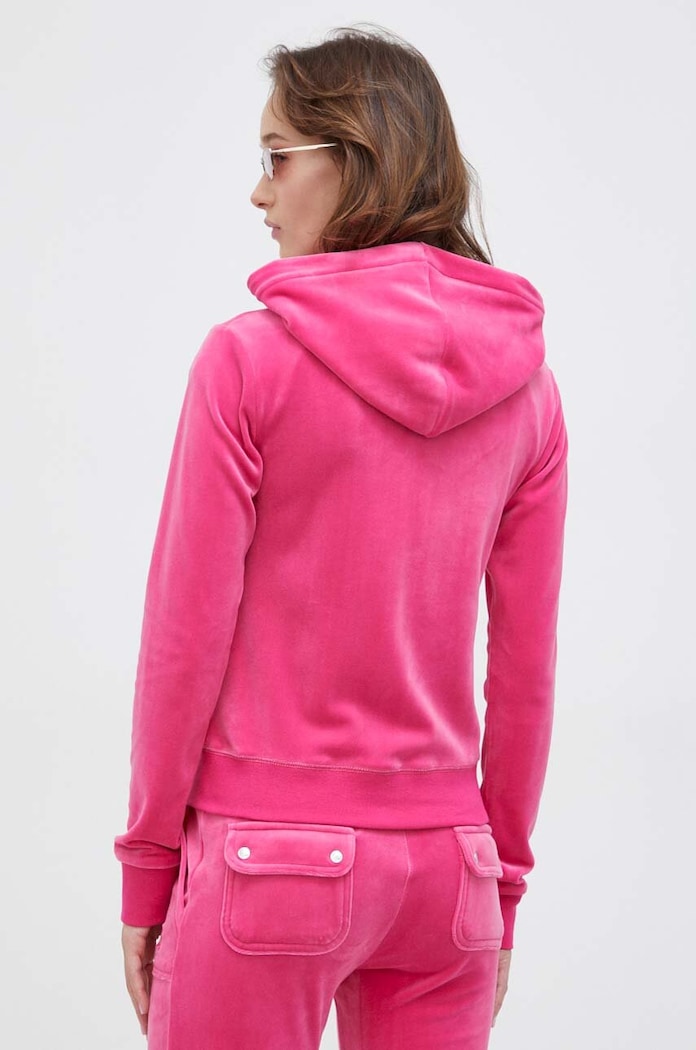 Одежда Кофта из велюра Juicy Couture JCAP176.658 розовый