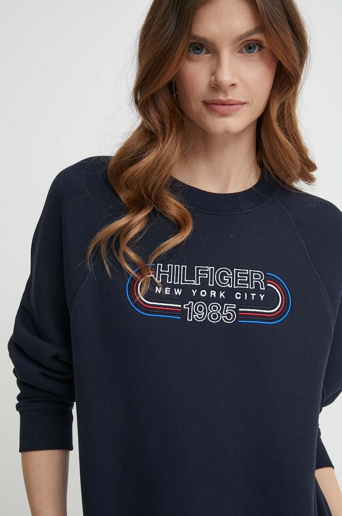 Tommy Hilfiger bluza granatowy WW0WW41242