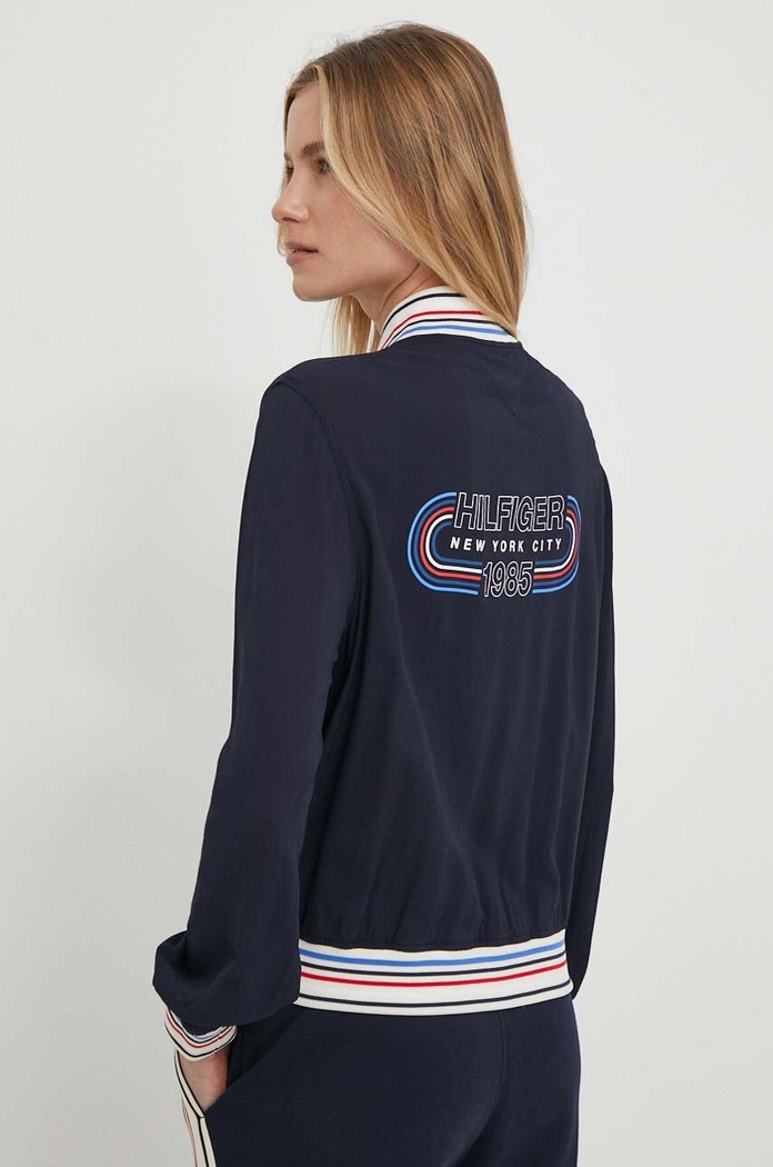 Odzież Tommy Hilfiger bluza WW0WW41393 granatowy