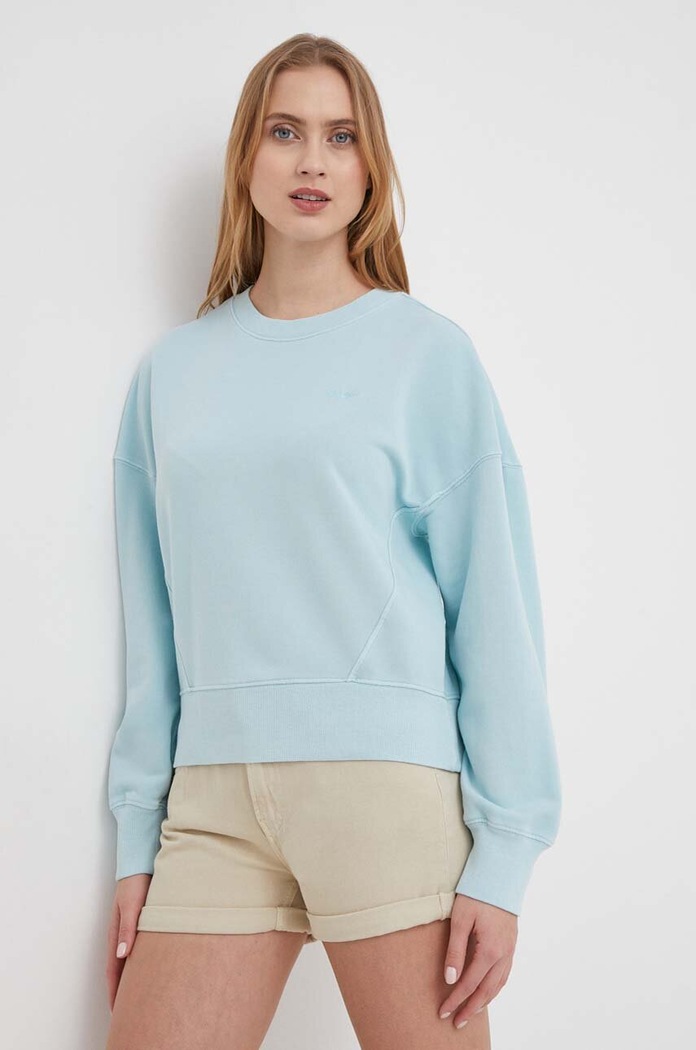 Pepe Jeans bluza LYNETTE pozostałe niebieski PL581432