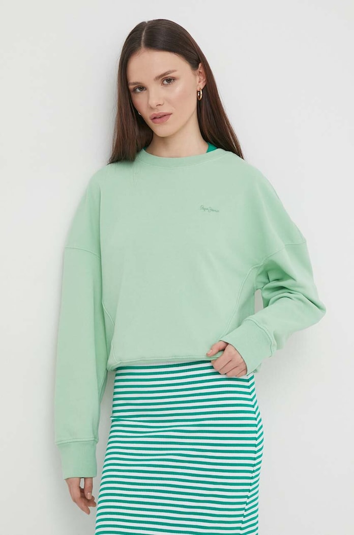 Pepe Jeans Bluza verde PL581432
