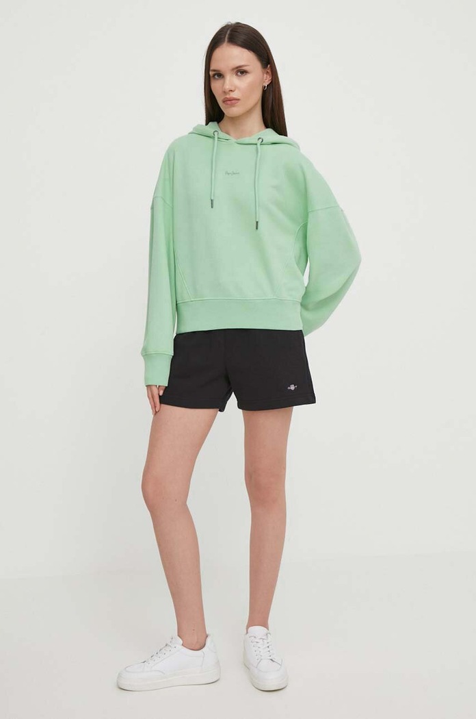 Pepe Jeans Mikina Pepe Jeans LYNETTE HOODIE PL581439 zelená SS24