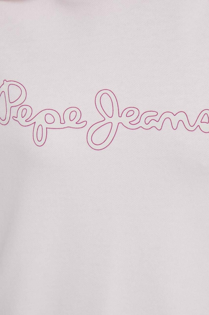 Mikina Pepe Jeans Lana HOODIE PL581440 ružová