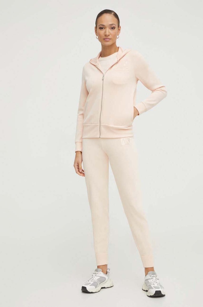 Armani Exchange bluza 3DYM16.YJEPZ pomarańczowy SS24