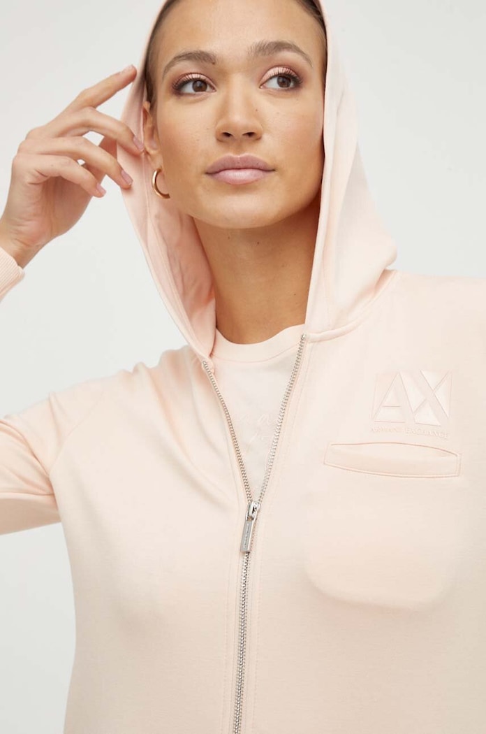 Armani Exchange bluza pomarańczowy 3DYM16.YJEPZ
