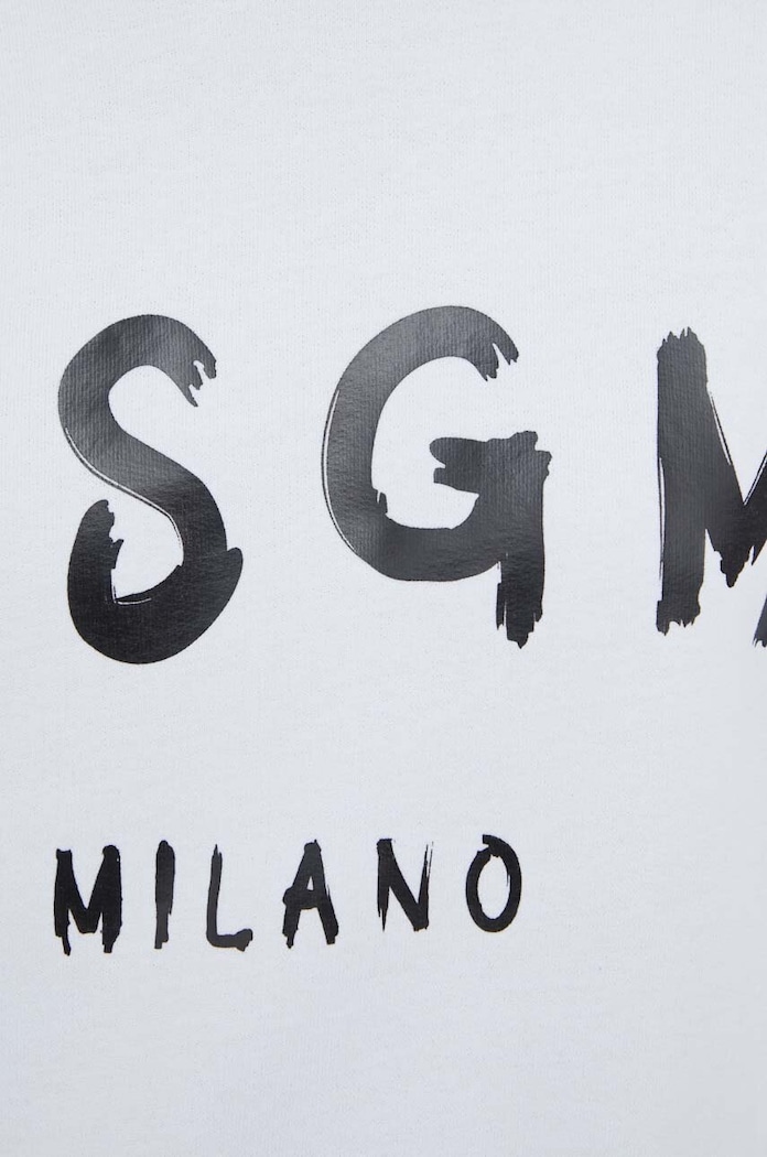 MSGM hanorac de bumbac 2000MDM515.200000 alb