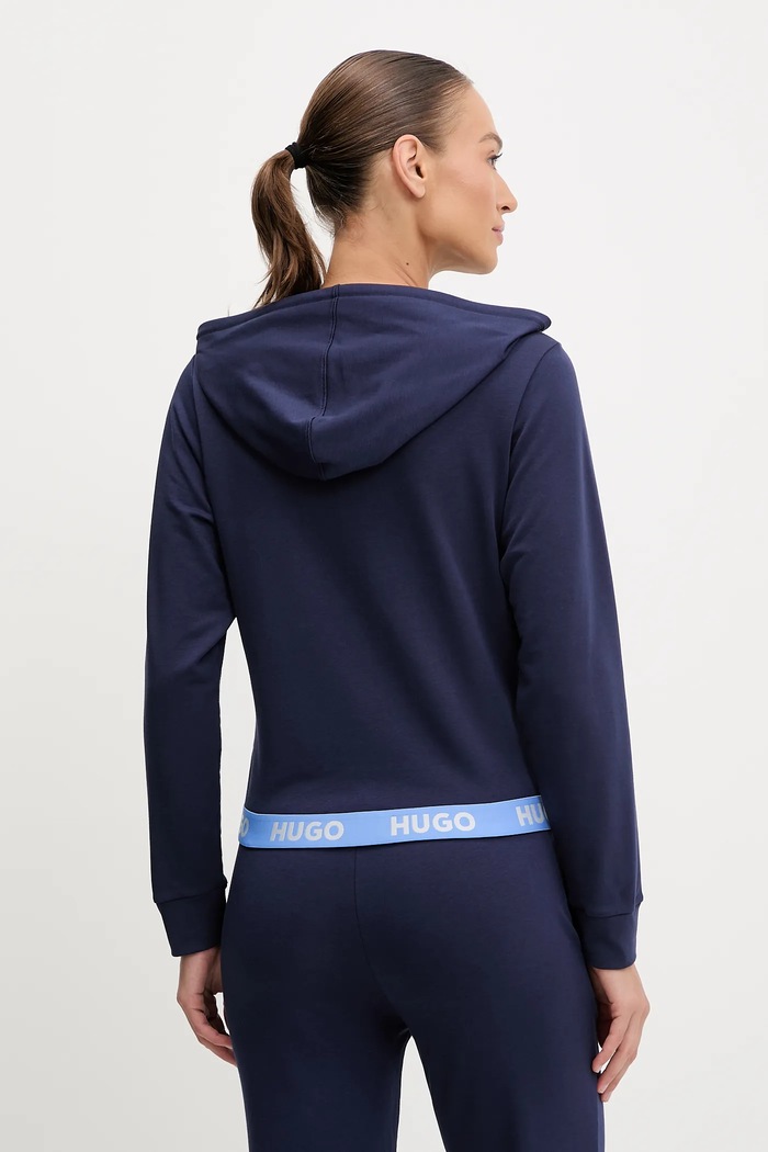 Одяг Кофта HUGO SPORTY LOGO_JACKET 50520504 темно-синій