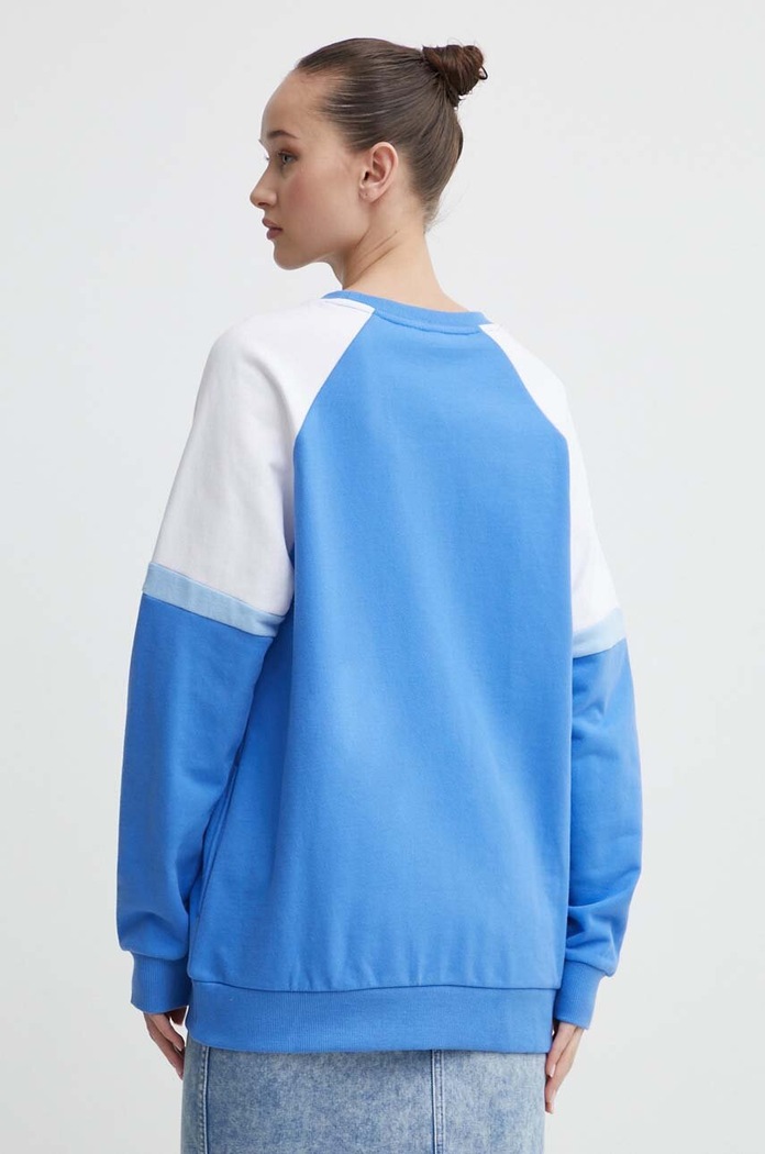 Odzież Roxy bluza bawełniana Essential Energy ERJFT04792 niebieski