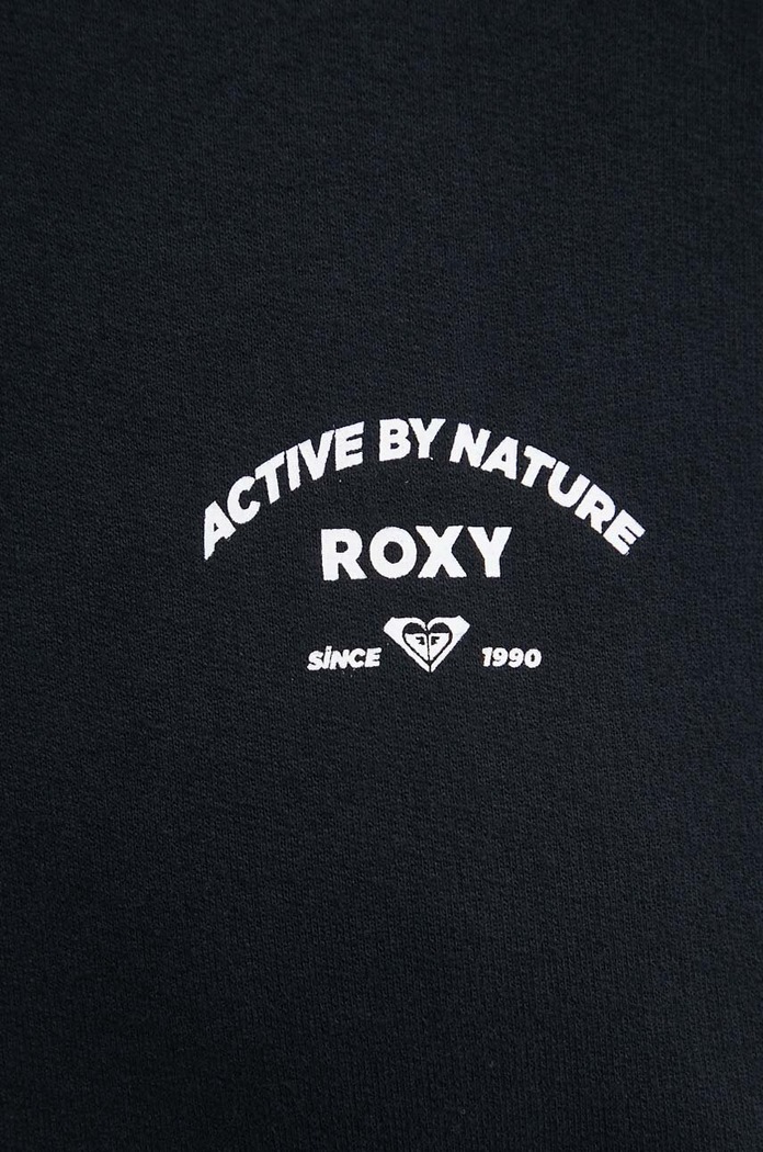 Bluza bawełniana Essential Energy Roxy czarny ERJFT04793