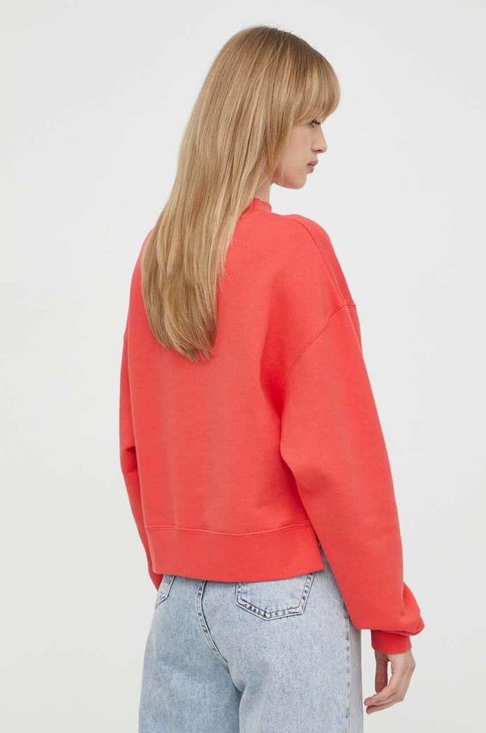 Oblečení Bavlněná mikina Moschino Jeans 1716.3756 červená
