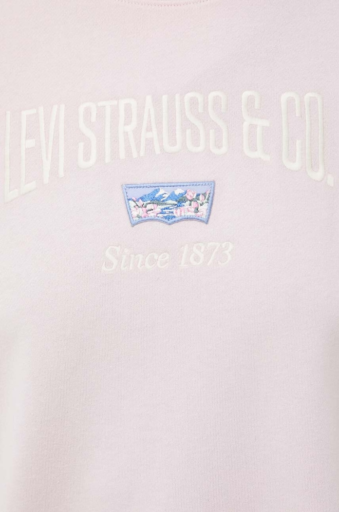Levi's bluza różowy A5524