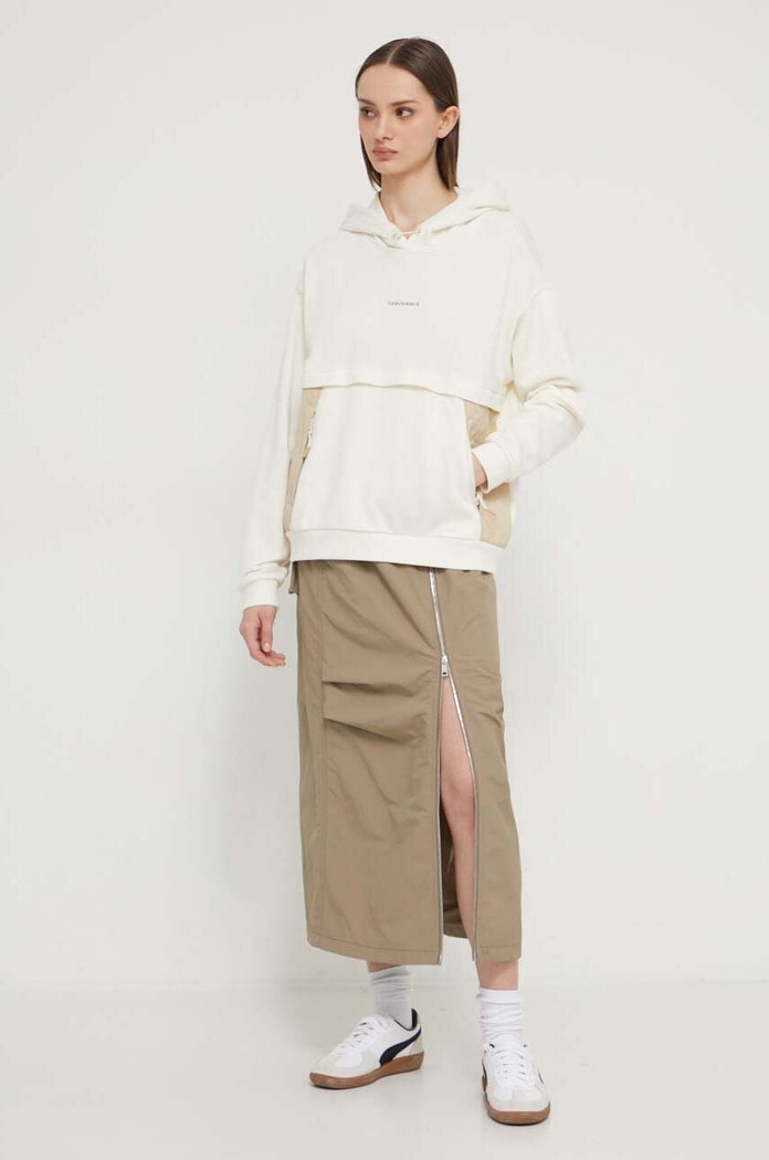 Converse bluza 10026576.A02 beżowy SS24