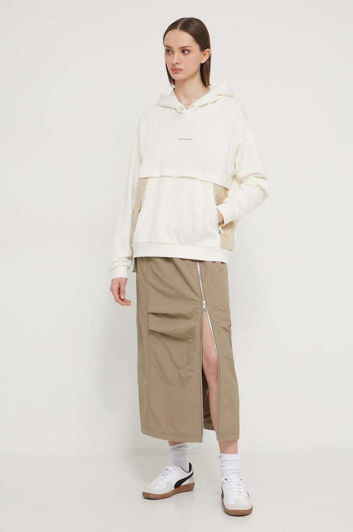 Converse bluza 10026576.A02 beżowy SS24