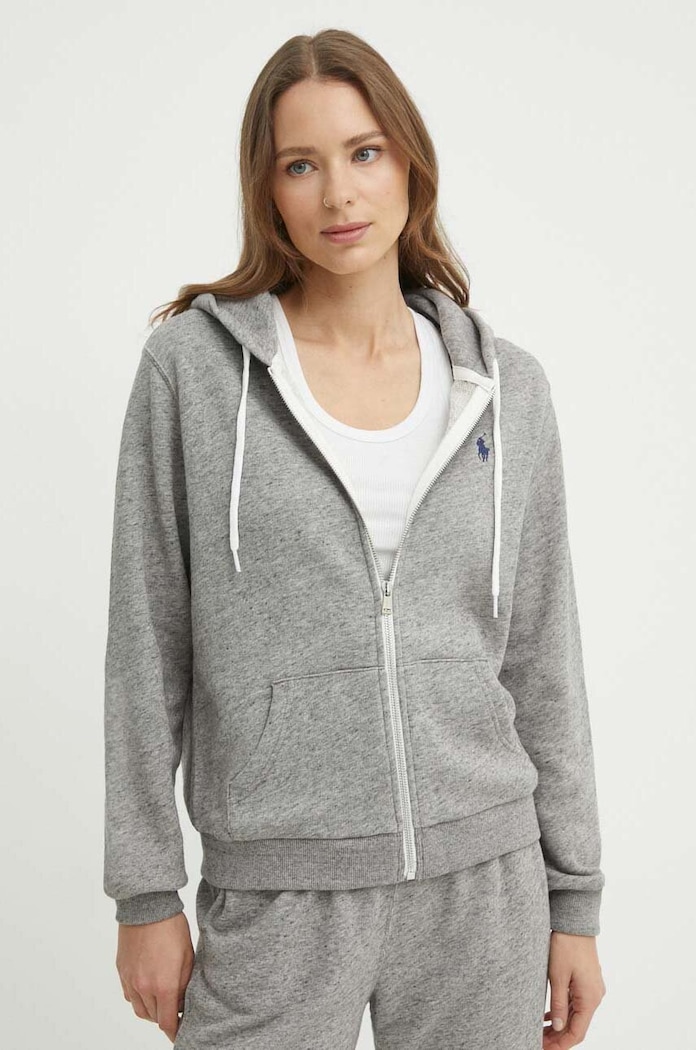 Bavlněná mikina Polo Ralph Lauren směs šedá 211935584