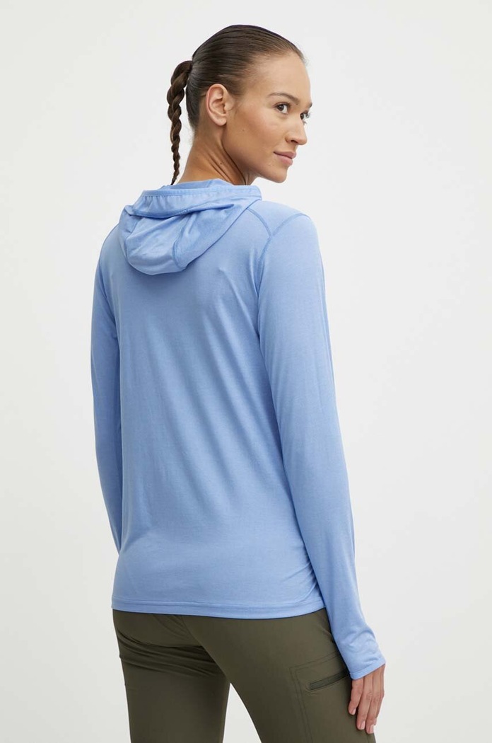 Oblečení Sportovní mikina Fjallraven Abisko Sun F84108.537 modrá
