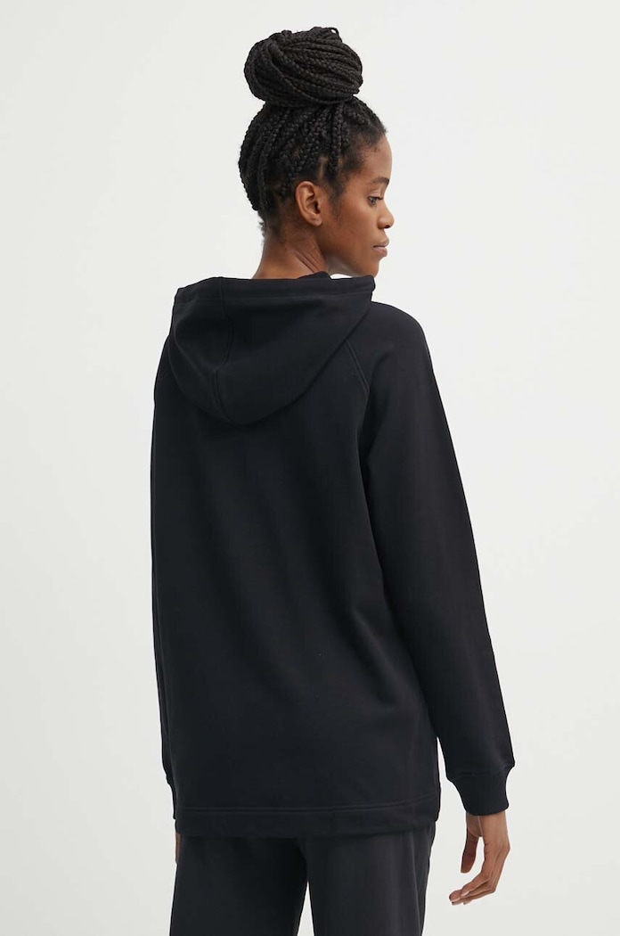 Odzież Fjallraven bluza bawełniana Vardag Hoodie F86987.550 czarny