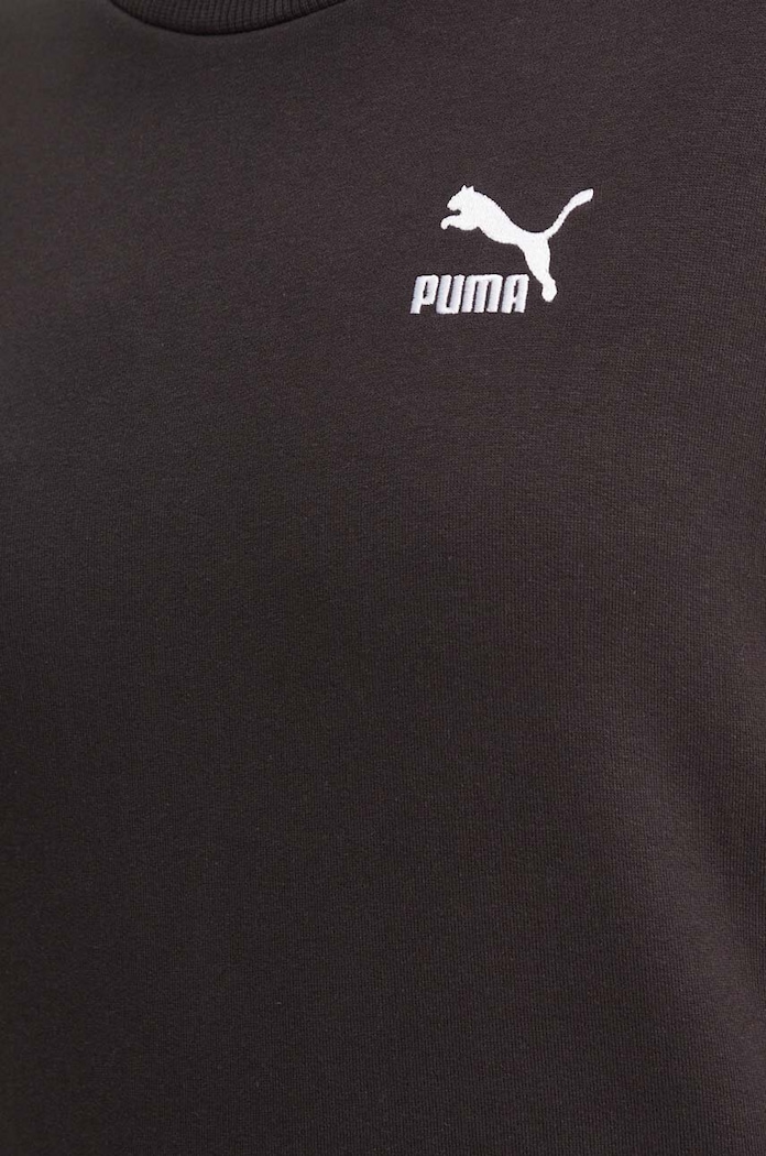 Pamučna dukserica Puma BETTER CLASSIC 624231 crna