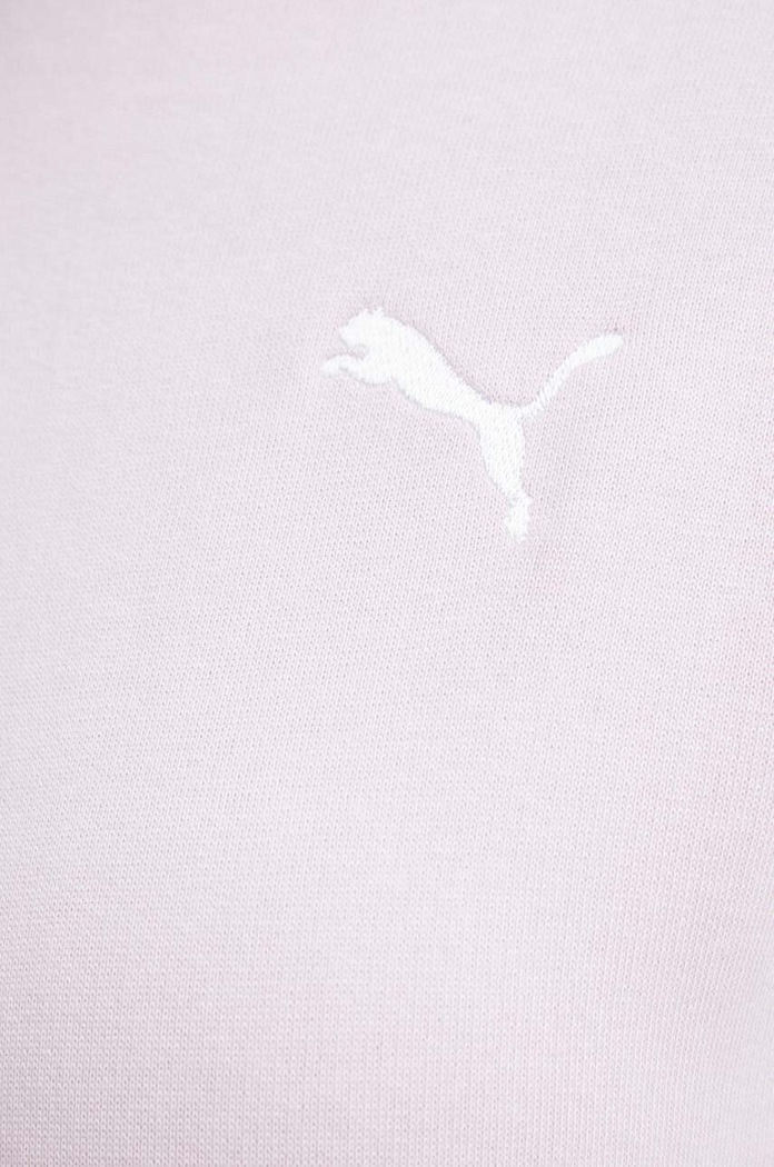 Puma bluza bawełniana HER 677885 fioletowy