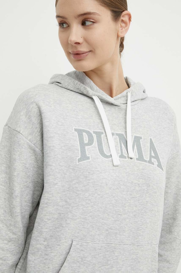 Mikina Puma SQUAD šedá 677899