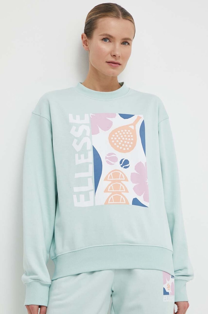 Dukserica Ellesse Rosiello Sweatshirt SGV20247 tirkizna SS24