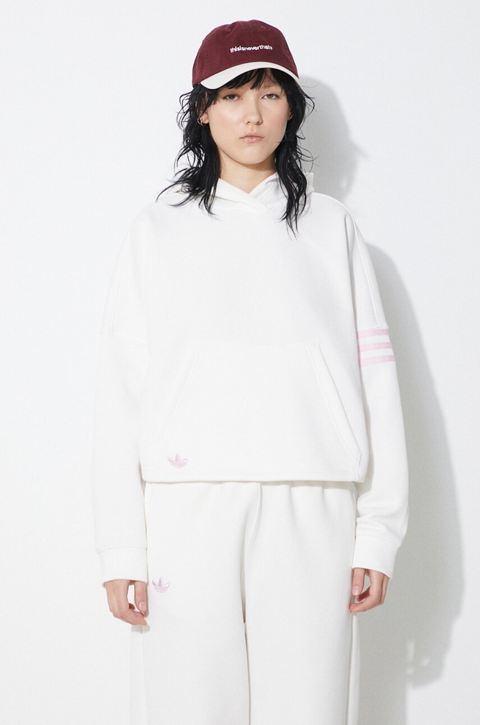adidas Originals bluza pozostałe biały IU2498