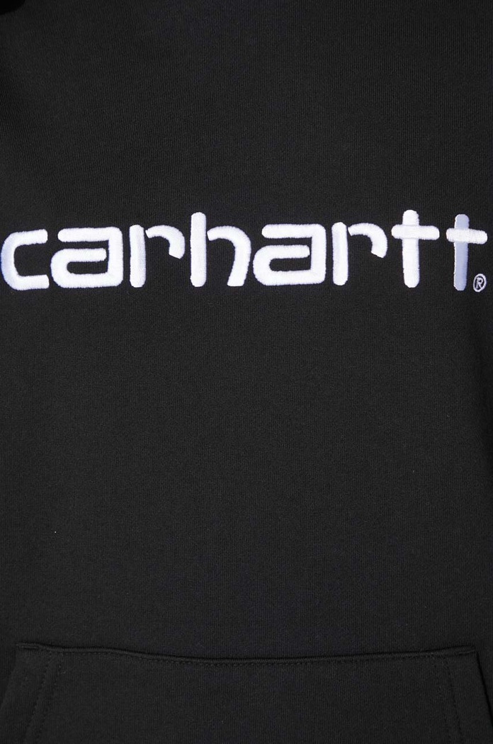 Carhartt WIP felpa Hooded Carhartt Sweatshirt I033648.0D2XX