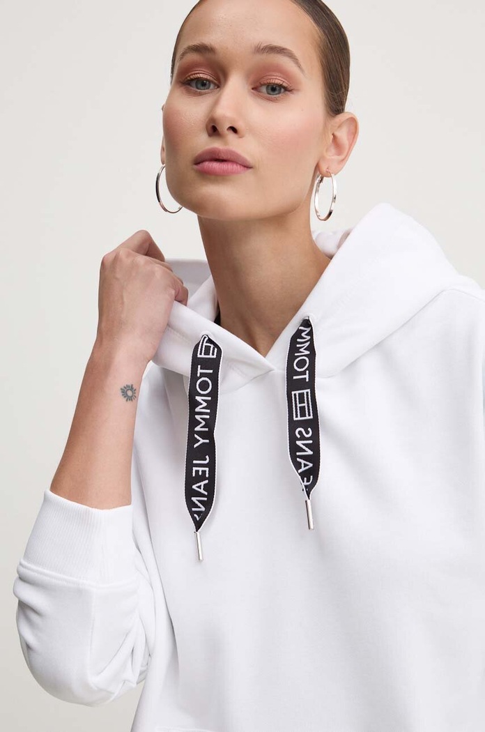 Tommy Jeans bluza biały DW0DW17794