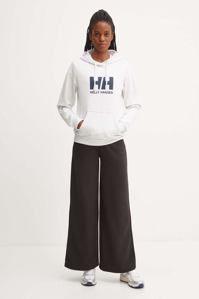 Helly Hansen hanorac de bumbac HH LOGO 2.0 gri 34460