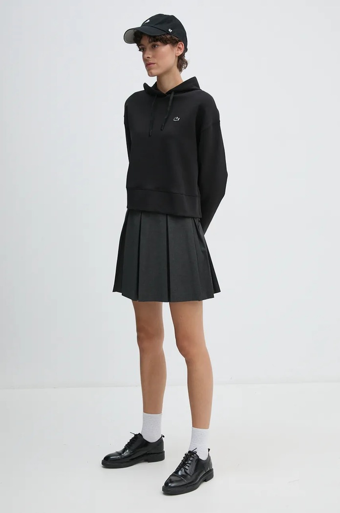 Μπλούζα Lacoste SF0281 μαύρο SS26