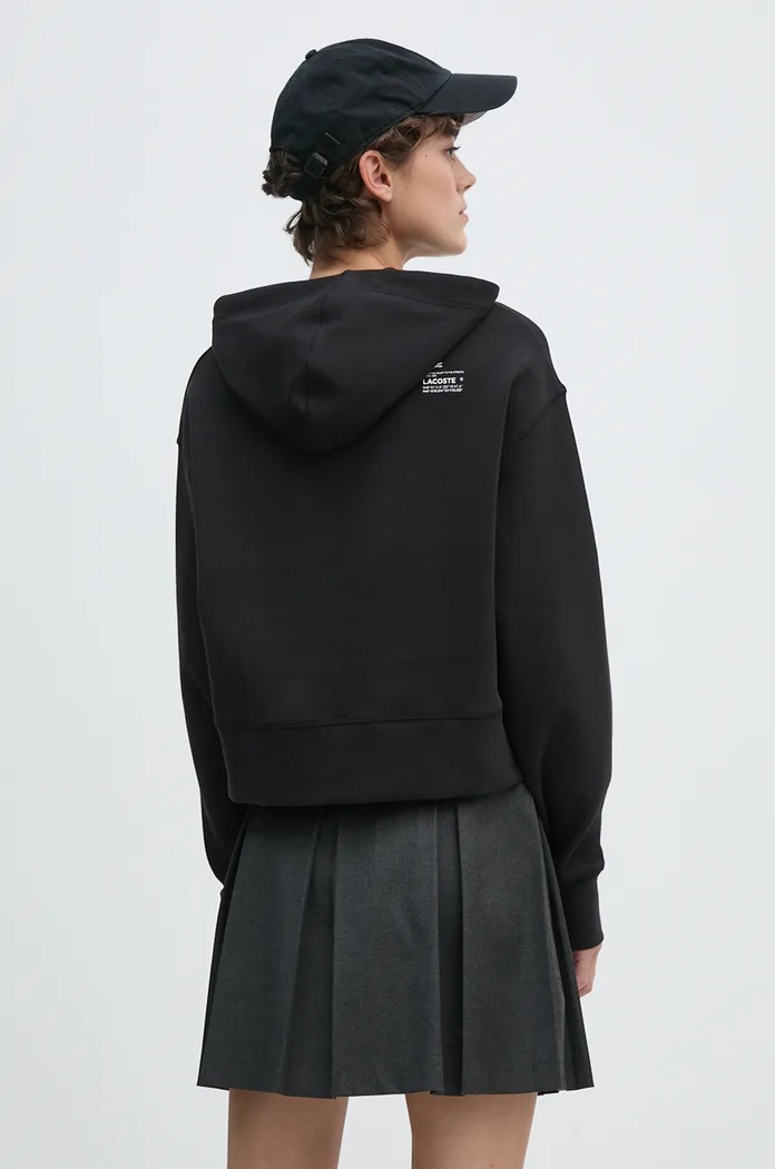 Ρούχα Μπλούζα Lacoste SF0281 μαύρο