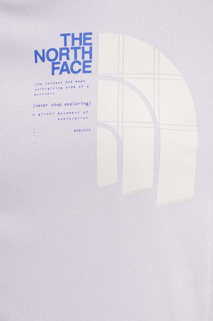 The North Face hanorac de bumbac NF0A87EXPMI1 violet