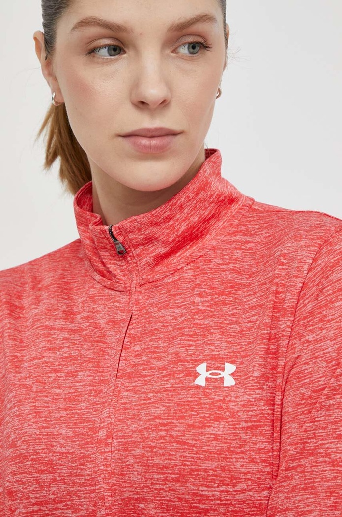 Under Armour bluza treningowa Tech 1 1384225 czerwony