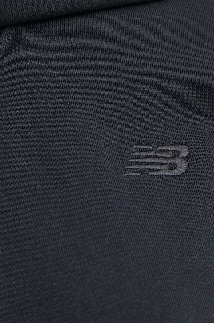 Bavlnená mikina New Balance New Balance čierna WT41537BK
