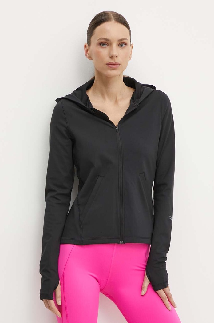 Φούτερ προπόνησης Reebok Active Collective Dreamblend με ελαστάν μαύρο 100075392