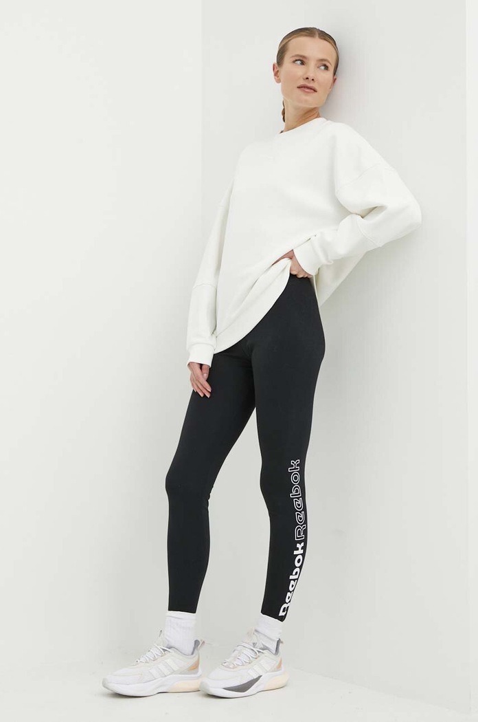 Reebok bluza LUX Collection 100076140 bej SS25