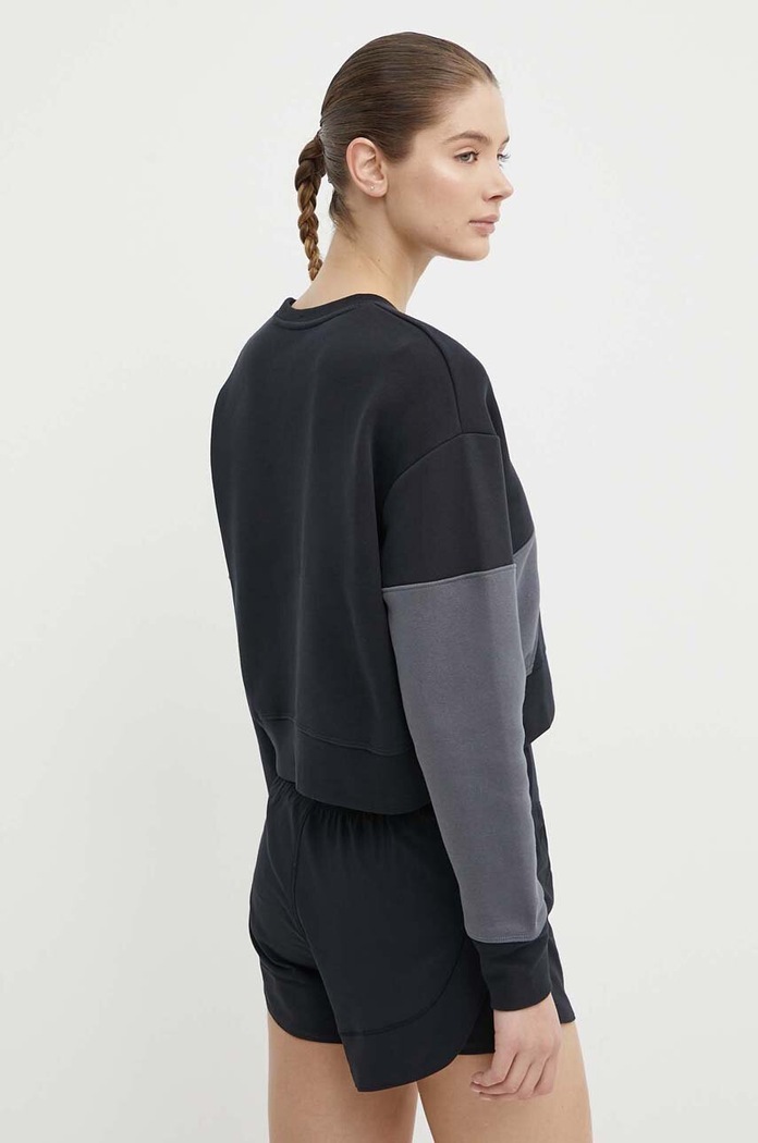 Odzież Under Armour bluza dresowa Essential 1382721 czarny