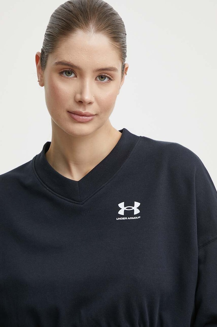 Under Armour maglietta da trekking Rival nero 1382738