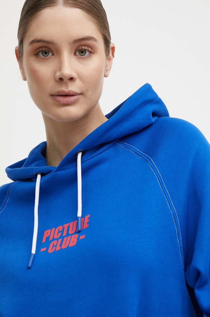 Picture bluza bawełniana Kuray niebieski WSW334