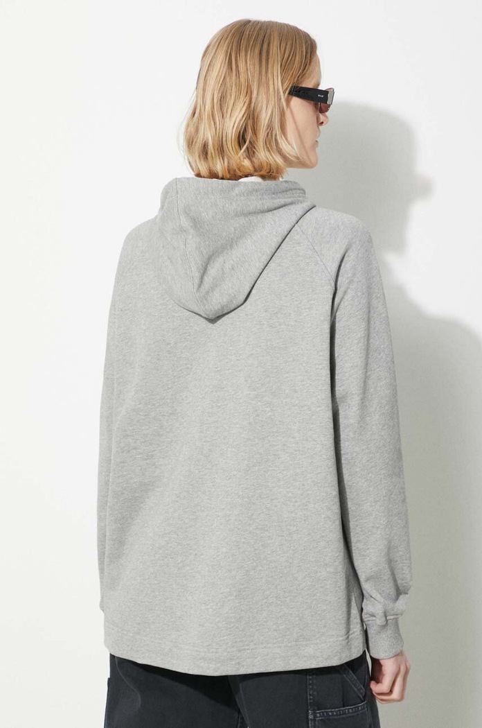 Ρούχα Βαμβακερή μπλούζα Fjallraven Vardag Hoodie W F86987.020.999 γκρί