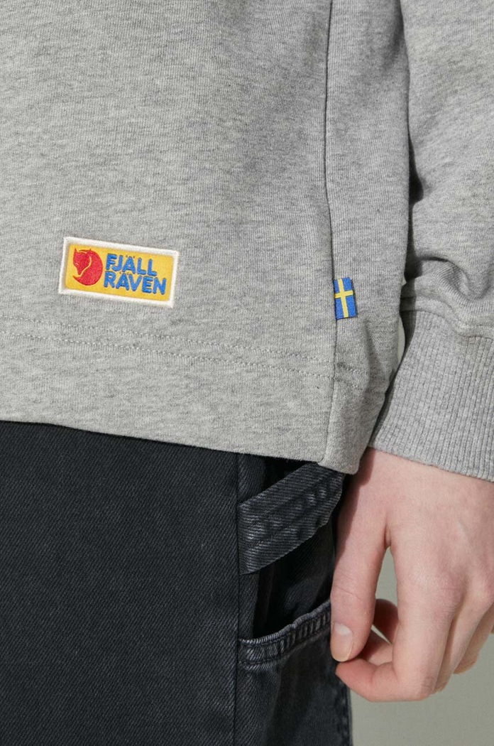 Βαμβακερή μπλούζα Fjallraven Vardag Hoodie W F86987.020.999