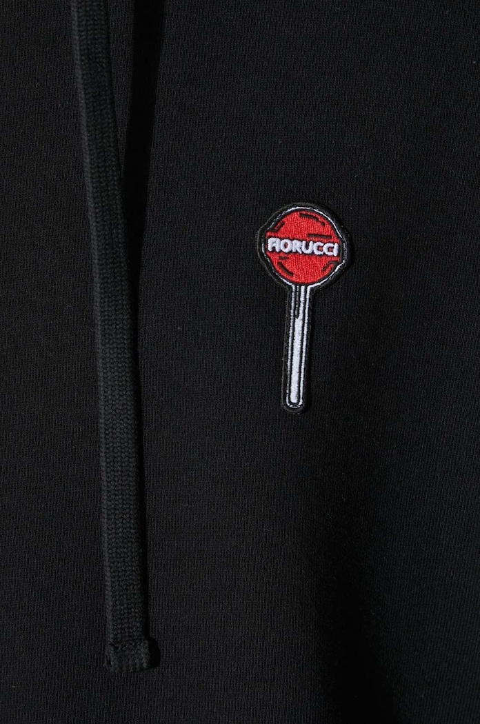 Bavlněná mikina Fiorucci Black Lollipop Patch Hoodie M01FPSHO092CJ05BK01
