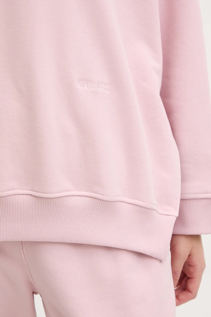 JOYINME bluză trening Kind Bluza.Oversize.Kind roz