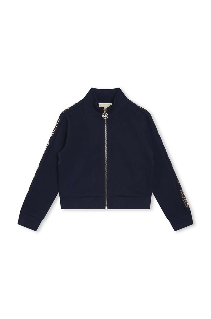 Michael Kors bluza bawełniana dziecięca nadruk granatowy R30037.114.150