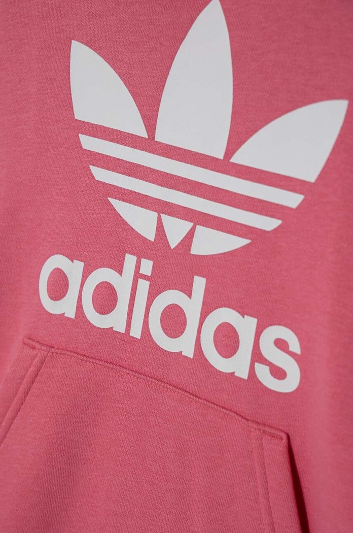 Djevojčice adidas Originals Dječja dukserica adidas Originals TREFOIL HOODIE IN8463 roza