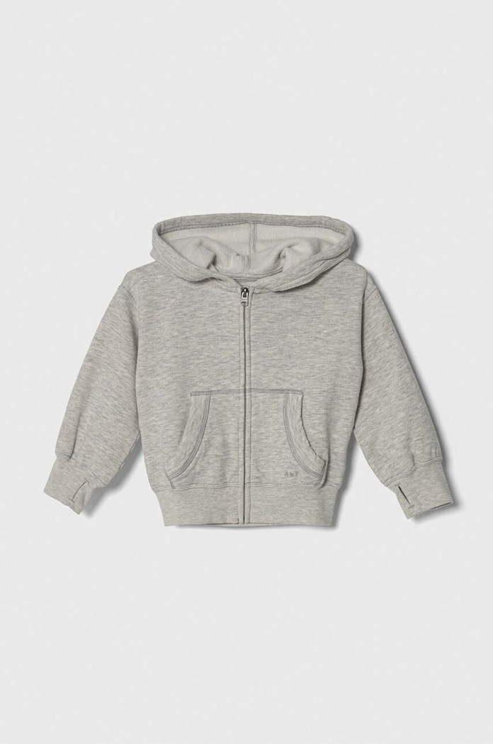 Dětská mikina Abercrombie & Fitch směs šedá KI252.4045