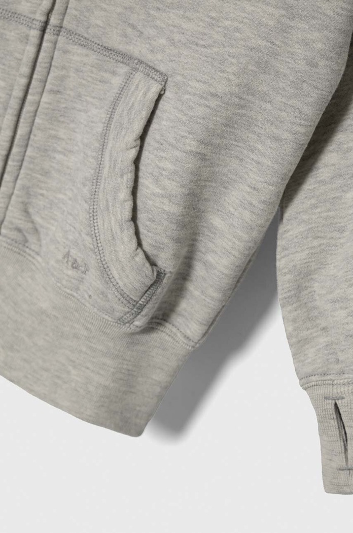 DÍVKA Dětská mikina Abercrombie & Fitch KI252.4045 šedá