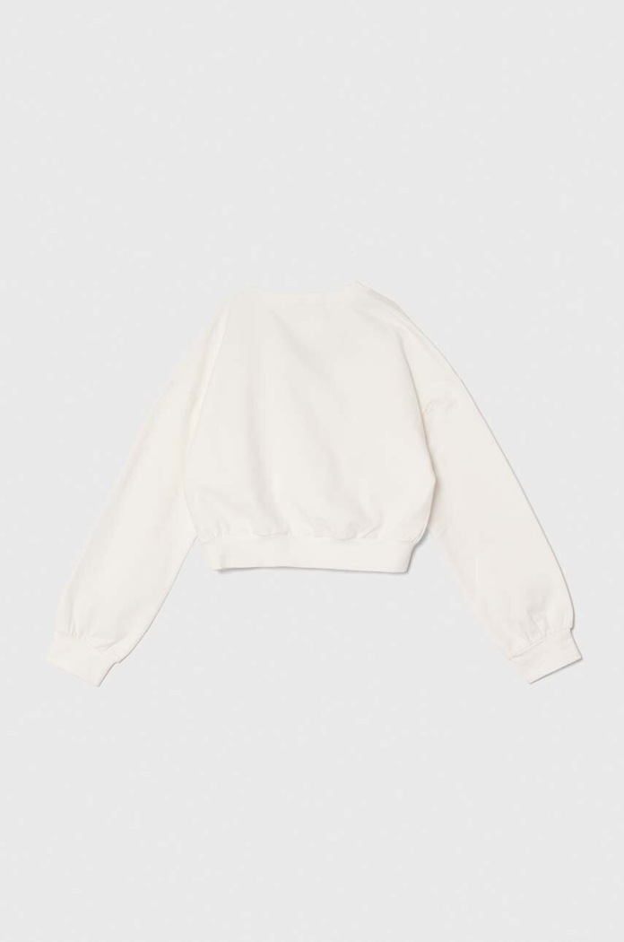 Παιδική μπλούζα Sisley 3MDUX103U.G.Seasonal λευκό SS24