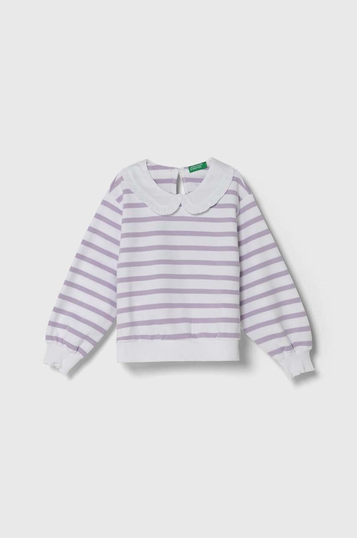 United Colors of Benetton gyerek melegítőfelső pamutból pamut lila 3O01G10DQ.P.Seasonal