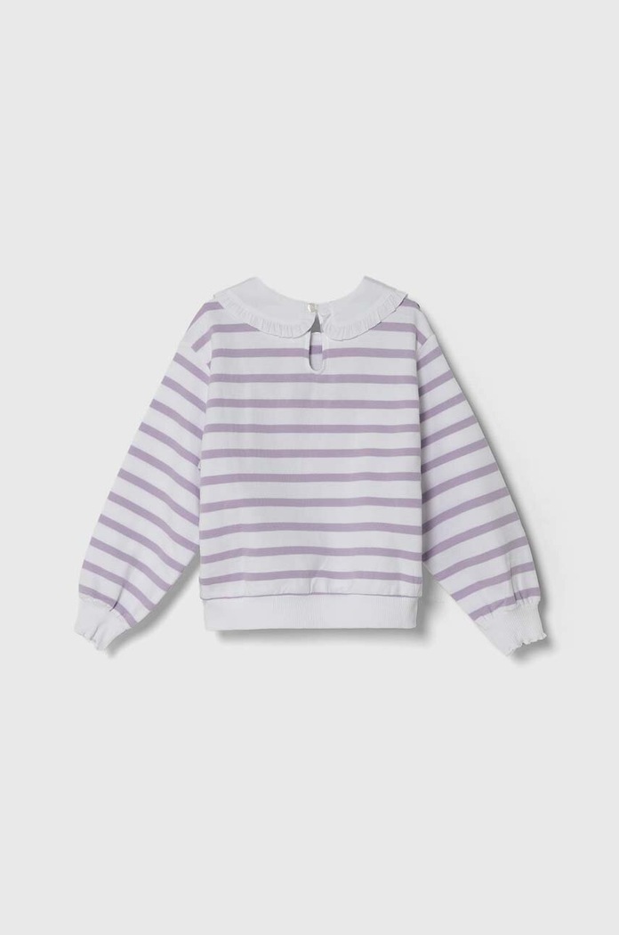 United Colors of Benetton gyerek melegítőfelső pamutból 3O01G10DQ.P.Seasonal lila SS24
